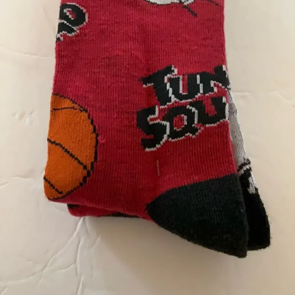 Space Jam Bugs Bunny Socks. Size 6-12. New  TuneSquad, looneytunes, basketball